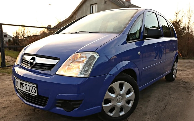 Opel Meriva cena 10600 przebieg: 175500, rok produkcji 2006 z Gostynin małe 781